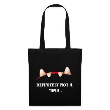 Definitely Not A Mimic - Tote Bag - black - Front