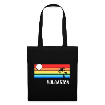 Bulgarie Vacances Balkans Idée - Sac en tissu - noir - Devant