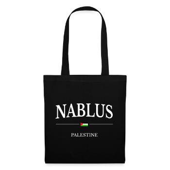 Nablus Palästina - Stoffbeutel - Schwarz - Vorne