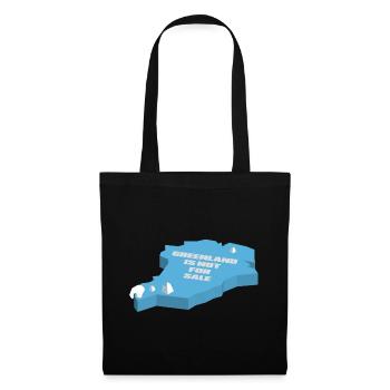 Greenland is not for sale (3D edition) - Tote Bag - black - Front