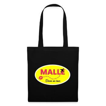 MALLE : Divas en tournée - Sac en tissu - noir - Devant