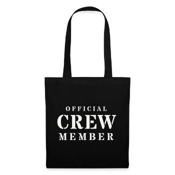Official Crew Member Stencil Staff Event Security - Tote Bag - black - Front