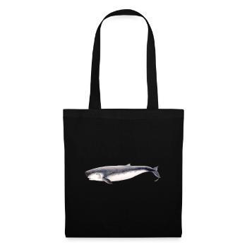 sperme pygmée cachalot pygmée baleine Kogia breviceps - Sac en tissu - noir - Devant