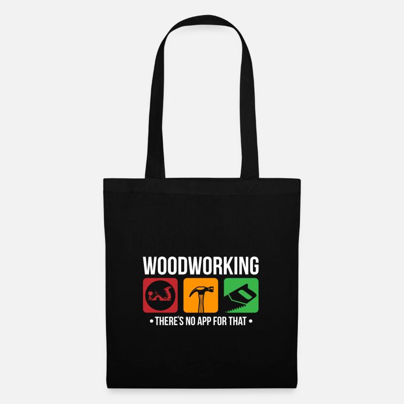 DIY Carpenter Carpenter Creative DIY Gift - Tote Bag - black
