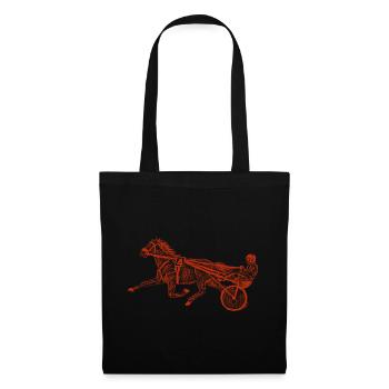 trotter - Sac en tissu - noir - Devant