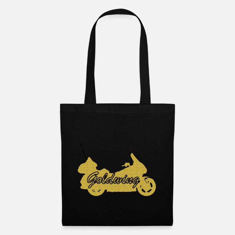 Goldwing Geschenk Geschenkidee - Stoffbeutel - Schwarz