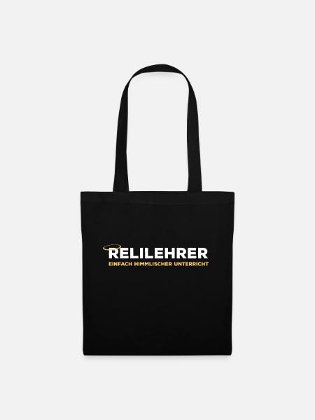 Relilehrer Religion Referendar Religionslehrer - Stoffbeutel - Schwarz
