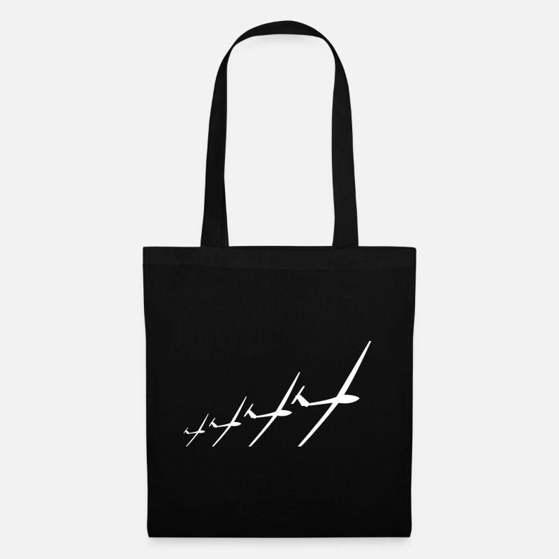 Glider Glider Gliding Glider - Tote Bag - black