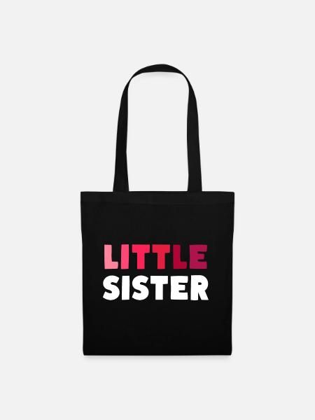 LITTLE SISTER - Stoffbeutel - Schwarz