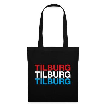 TILBURG Netherlands Netherlands Flag - Tote Bag - black - Front