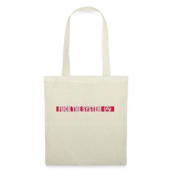 Fuck l'anarchie du système - Sac en tissu - nature - Devant