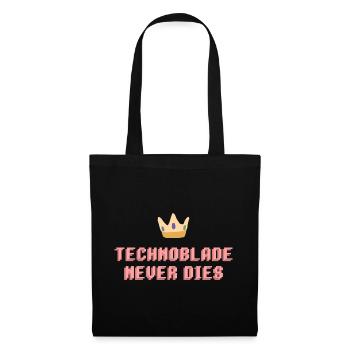 Technoblade Never Dies - Tote Bag - black - Front
