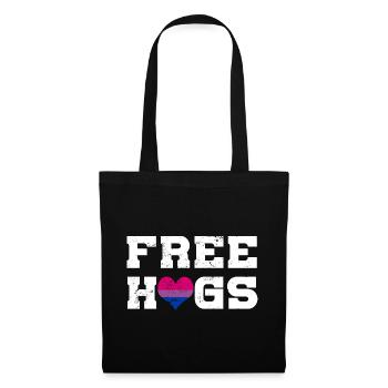 LGBT Rainbow Gay Pride Homo Lesbian Gay - Tote Bag - black - Front