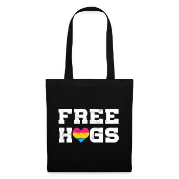 LGBT Rainbow Gay Pride Homo Lesbienne Gay - Sac en tissu - noir - Devant