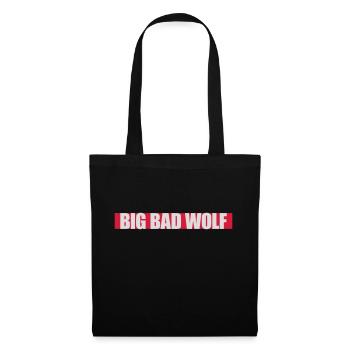 big bad wolf quote - Tote Bag - black - Front