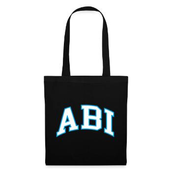 ABI - Sac en tissu - noir - Devant