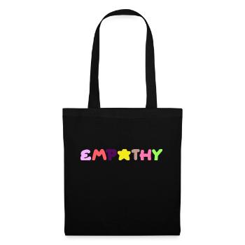 Empathy, positive thinking - Tote Bag - black - Front