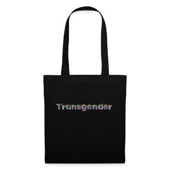 Transgender - Stoffbeutel - Schwarz - Vorne