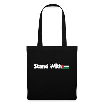 Stand With Palestine - Tote Bag - black - Front