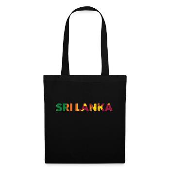 SRI LANKA FlAGGE - Tote Bag - black - Front