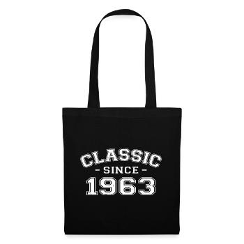 Vintage 1963 Birthday Gift 1963 Classic - Tote Bag - black - Front