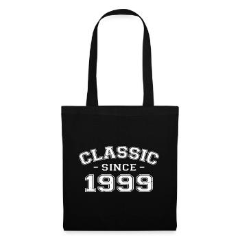 Vintage 1999 cadeau d’anniversaire 1999 classique - Sac en tissu - noir - Devant