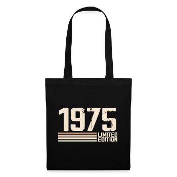 1975 Vintage 1975 Birthday 1975 Retro 1975 - Tote Bag - black - Front