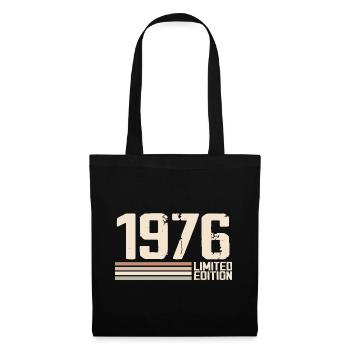 1976 Vintage 1976 Birthday 1976 Retro 1976 - Tote Bag - black - Front