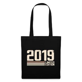 2019 Vintage 2019 Birthday 2019 Retro 2019 - Tote Bag - black - Front