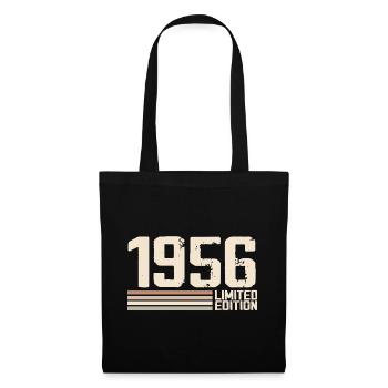 1956 Vintage 1956 Birthday 1956 Retro 1956 - Tote Bag - black - Front