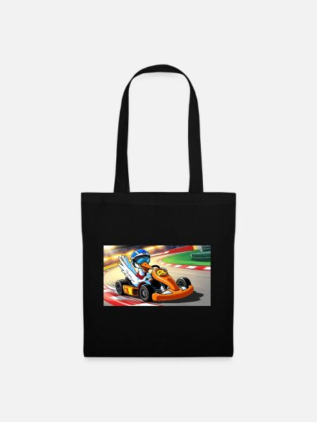 Stork Kart - Tote Bag - black