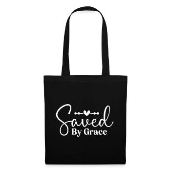 sauvé par la grâce - Sac en tissu - noir - Devant