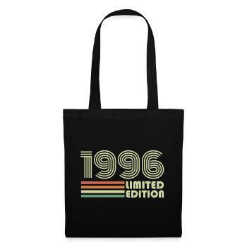 Vintage 1996 Retro 1996 Birthday Gift - Tote Bag - black - Front