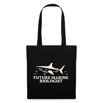 Future marine biologist biology student - Tote Bag - black - Front