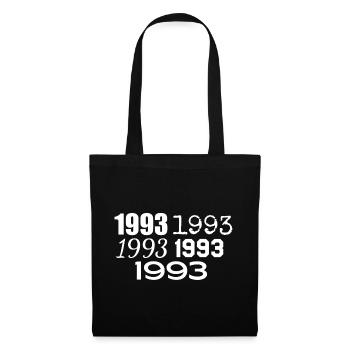 1993 - Sac en tissu - noir - Devant