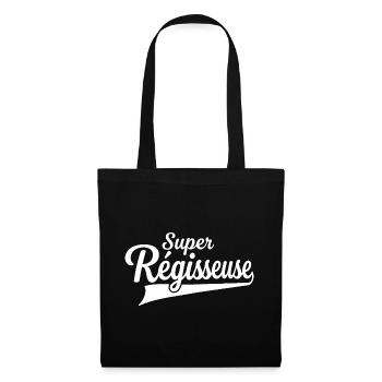 Humour Métier Super Régisseuse Femme - Sac en tissu - noir - Devant