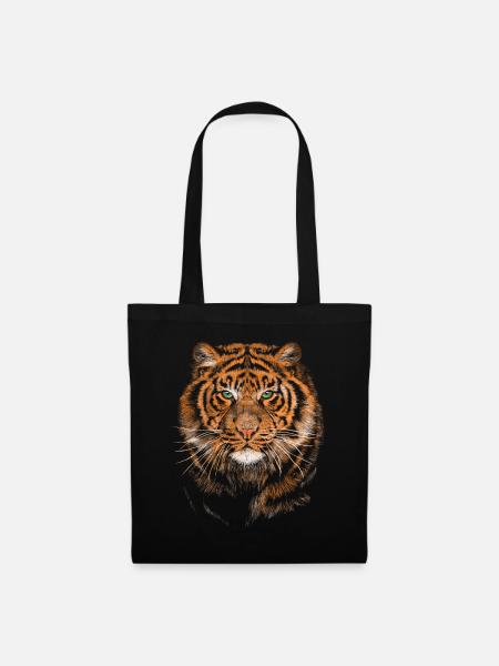 Tiger - Tote Bag - black