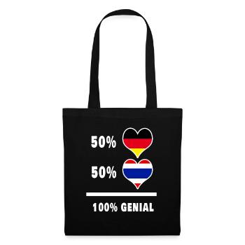 Germany and Thailand awesome / gift - Tote Bag - black - Front