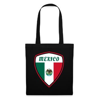 Mexico Coat of Arms Flag Central America Gift - Tote Bag - black - Front