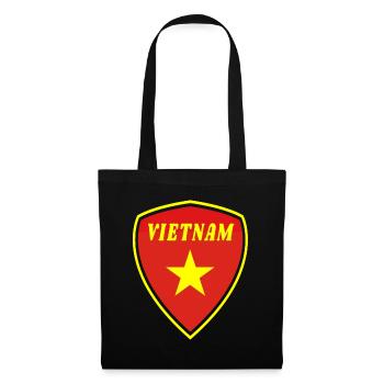 Vietnam Armoiries cadeau Hanoi Asie du Sud-Est Asie - Sac en tissu - noir - Devant