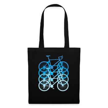 Fahrrad Rennrad Radsport Fahrradfreak Radshirt Ren - Stoffbeutel - Schwarz - Vorne