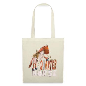 Happy Quarter Horse Strawberry - Sac en tissu - nature - Devant
