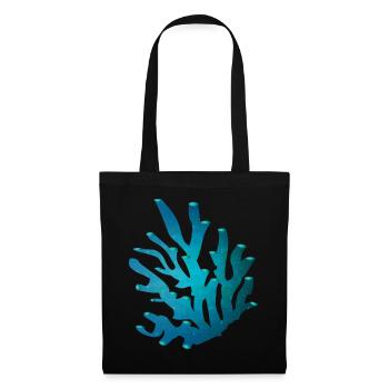bluish coral - Tote Bag - black - Front