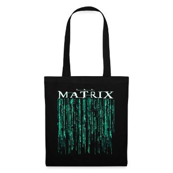 Matrix Film Code Logo - Sac en tissu - noir - Devant