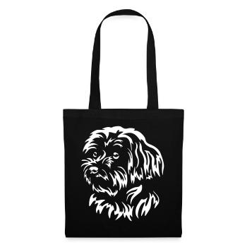 Boloka Tsvetna Head « Black Edition » - Sac en tissu - noir - Devant