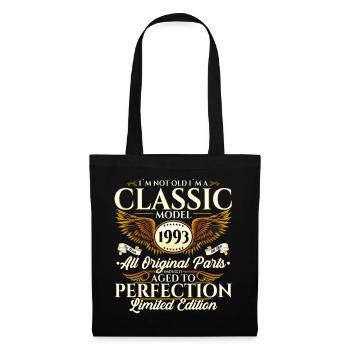 Vintage 1993 29th birthday vintage 93 gift - Tote Bag - black - Front
