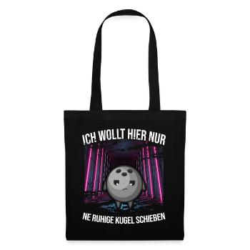 bowling bowling ball x split bowl strike spare pin - Tote Bag - black - Front