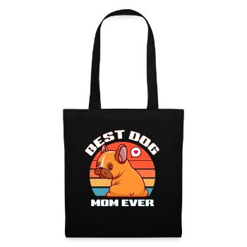 Best Dog Mom - Tote Bag - black - Front