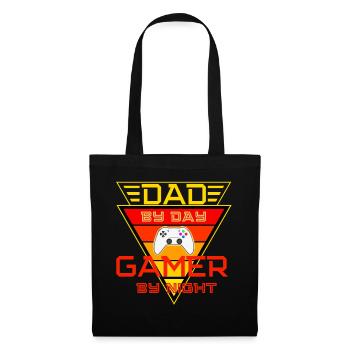 Dad by Day Gamer by Night - Tote Bag - black - Front