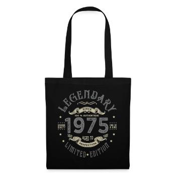 1975 Anniversary legendary since 1975 - Tote Bag - black - Front